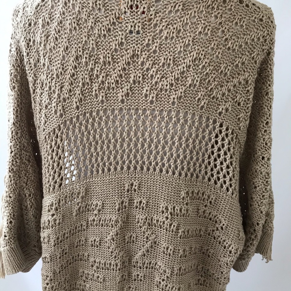 Ruby rd tan sweater ( Large) - Picture 5 of 7